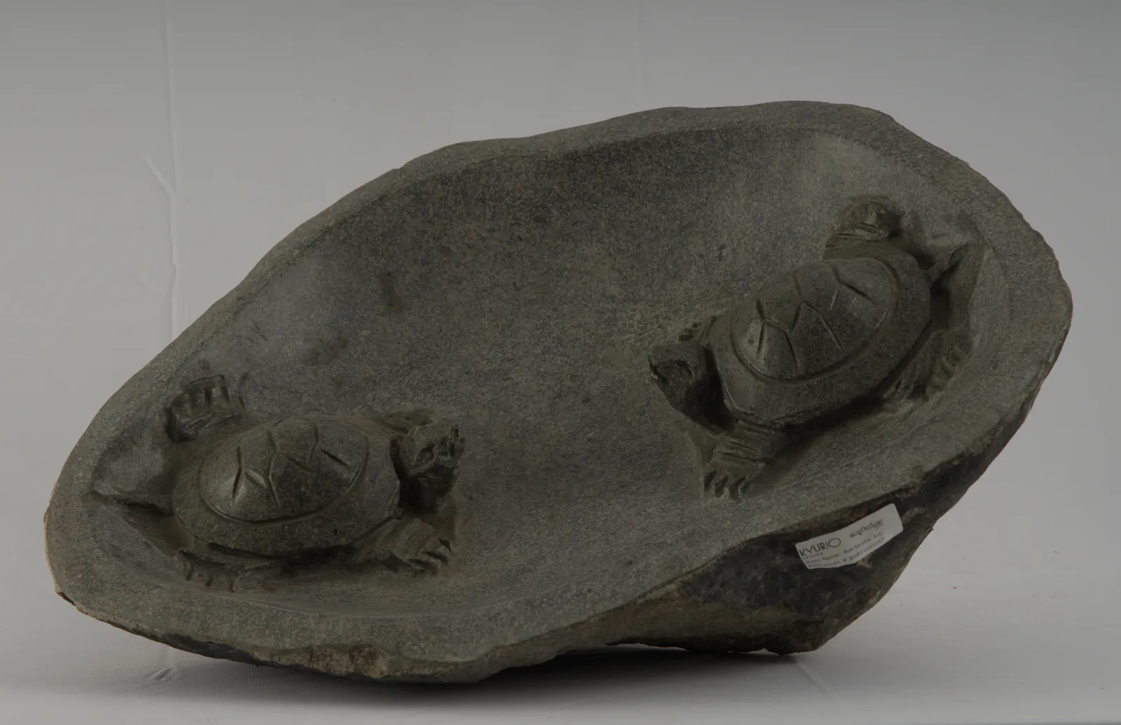 Bali Stone Bath Turtle - River Stone (BSBT000058)