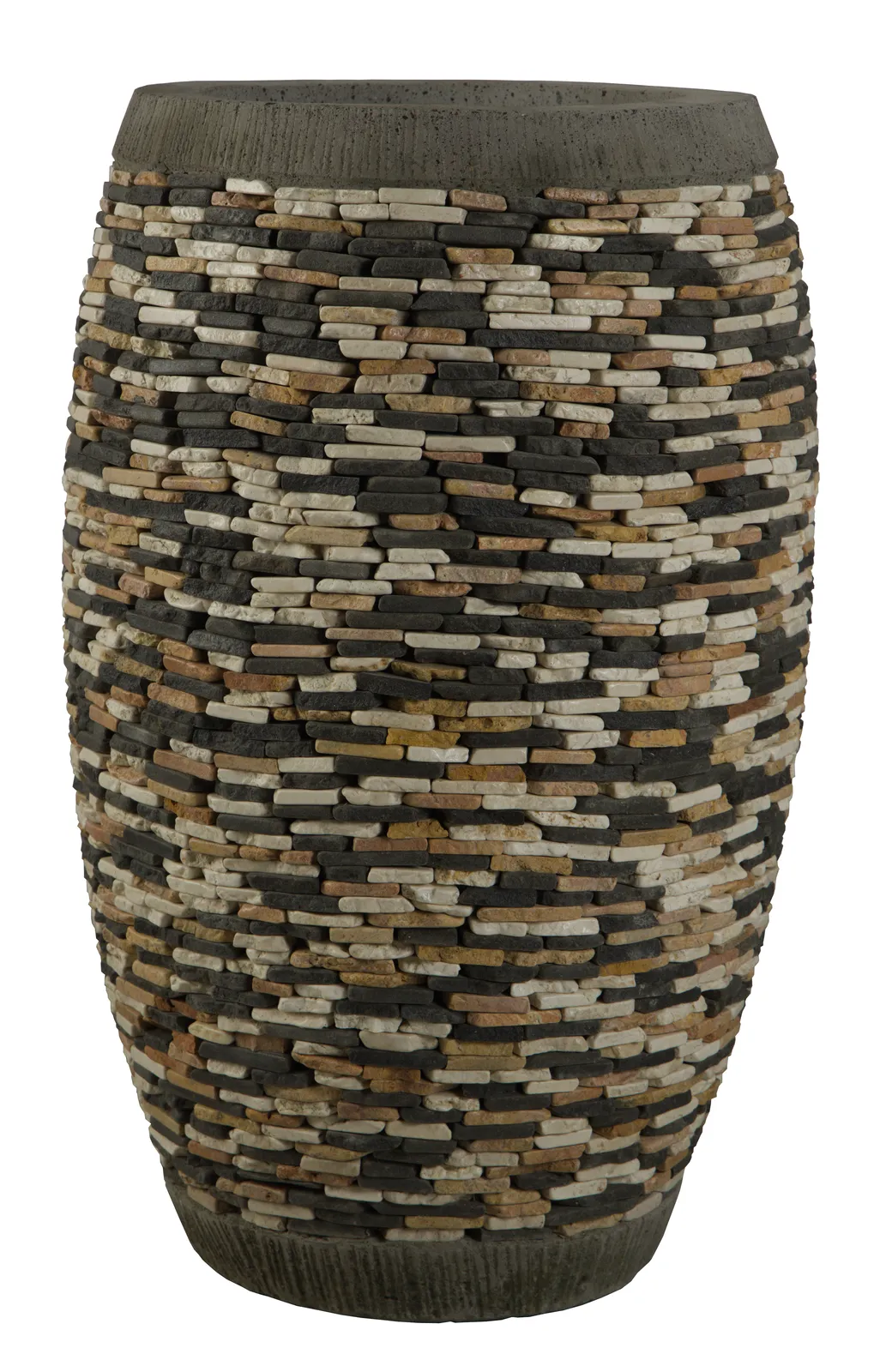 Bali Stone Plantern Pot - Concrete (BSPP000002)