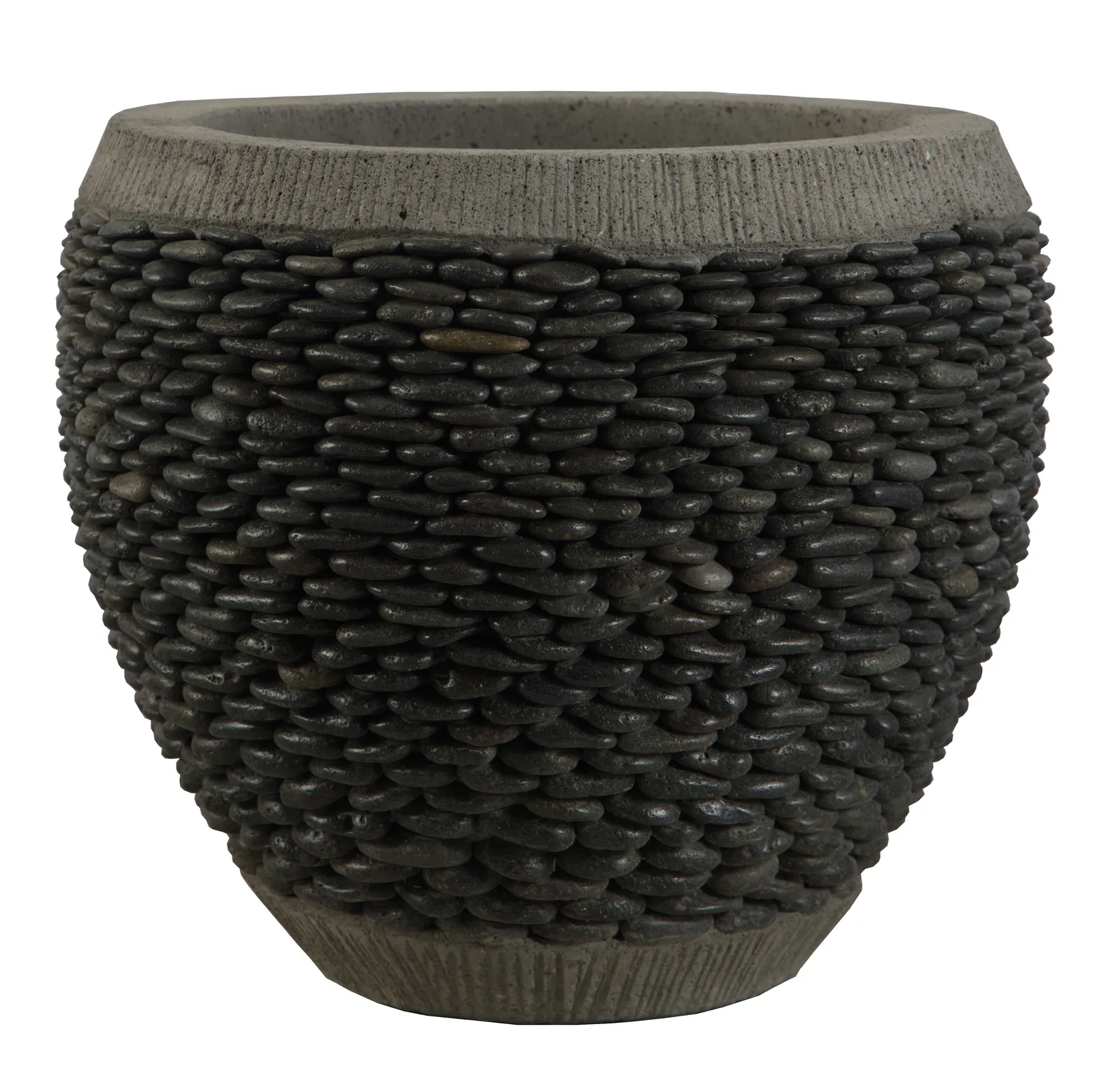 Bali Stone Plantern Pot - Concrete (BSPP000020)