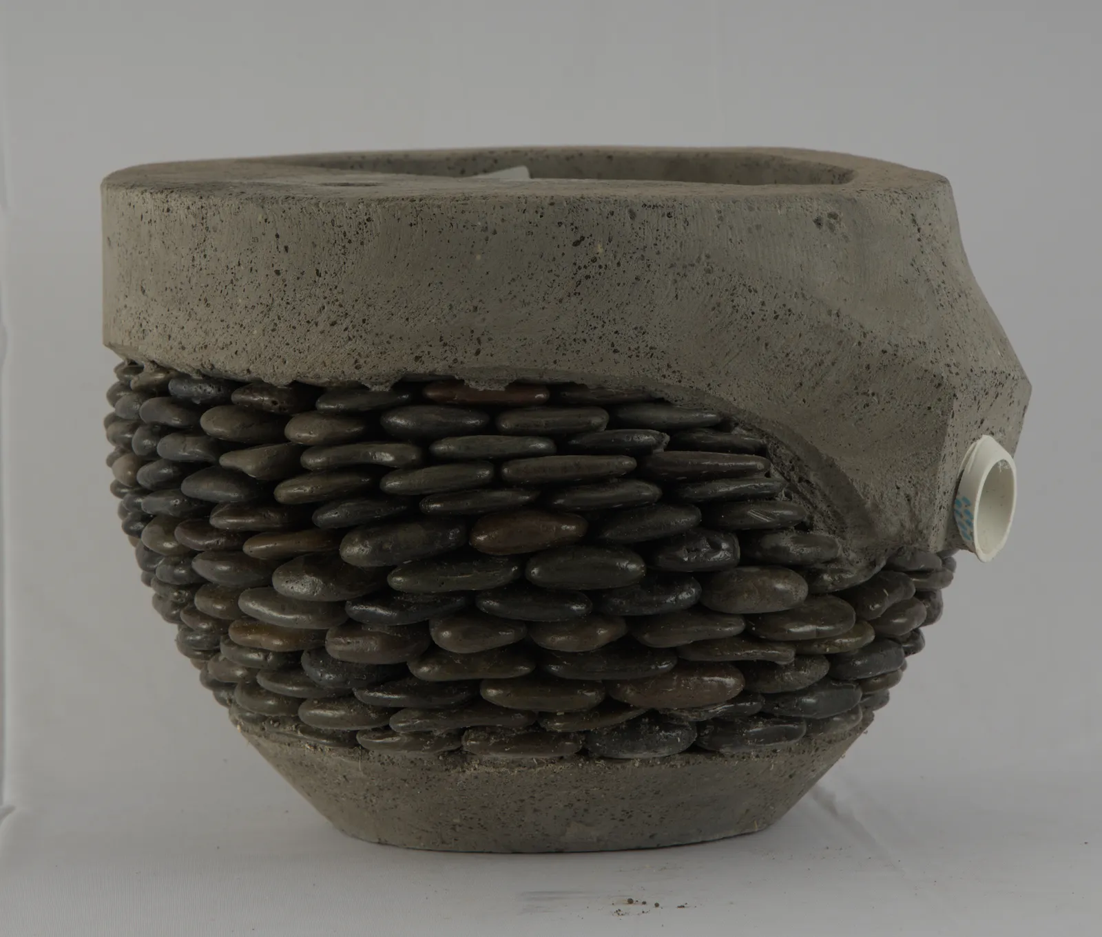 Bali Stone Plantern Pot - S - Concrete (BSPP000043)
