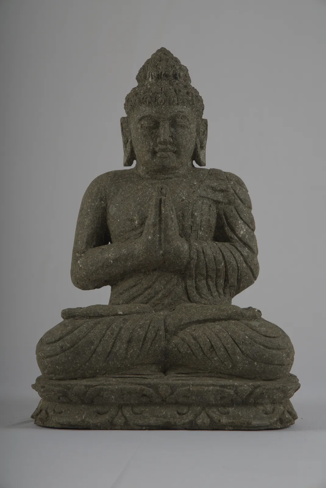 Bali Stone Statue Buddha - Green Stone (BSSB000039)