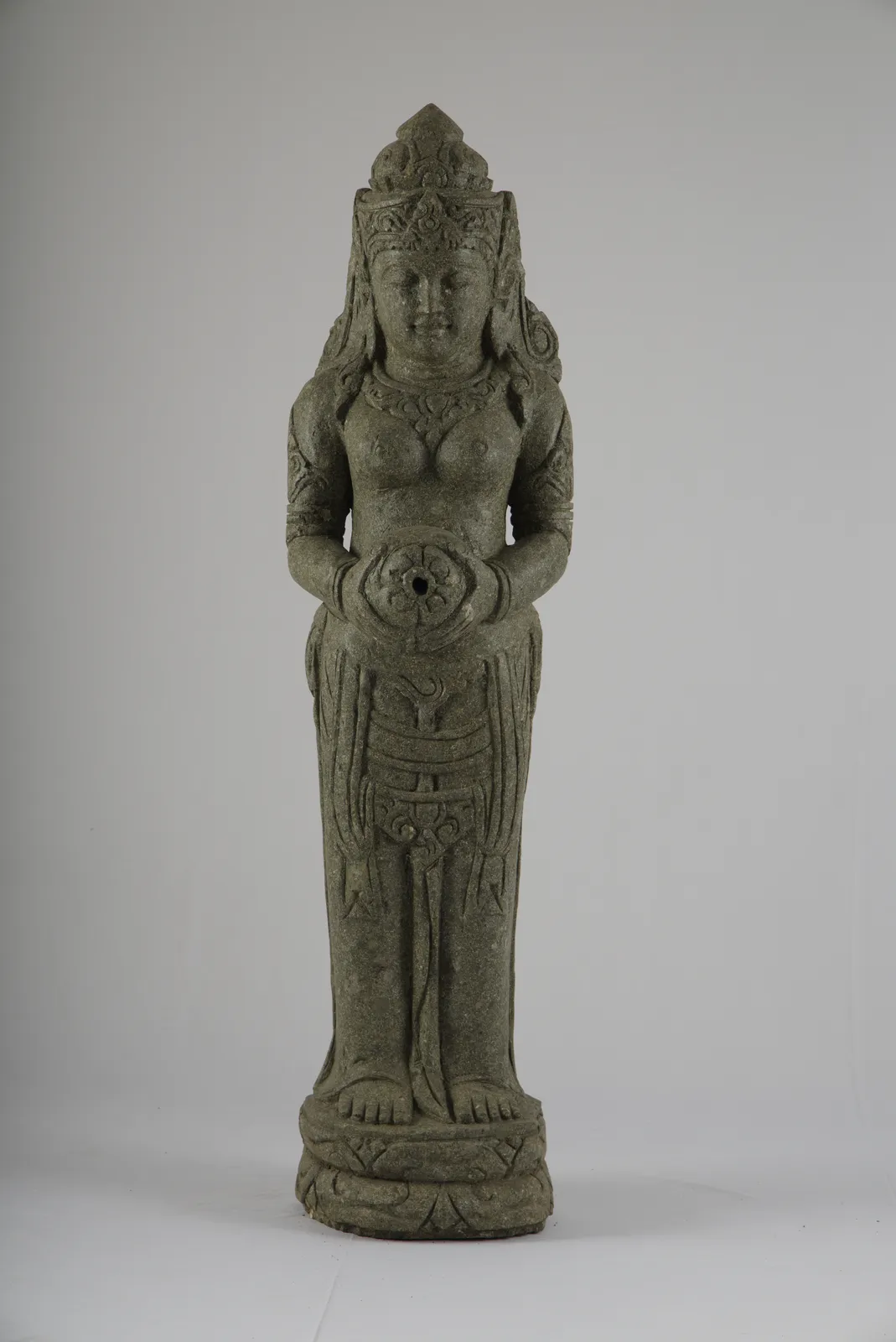 Bali Stone Statue Fountain - Green Stone (BSSF000037), photo 1